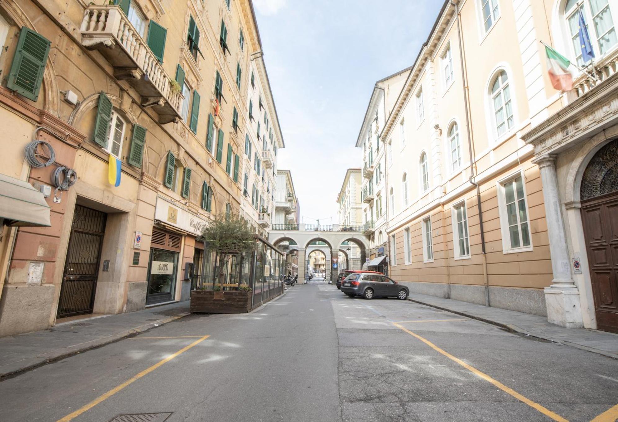 Apartmán Via Manzoni Savona Exteriér fotografie